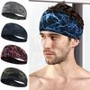 Women Men Non-Slip Lightnings Pattern Sports Workout Yoga Running Headband for