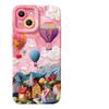 Hot air balloon suitable for Apple 17promax mobile phone case iphone15 silicone Air13 soft 16 sets anti-drop girl