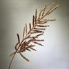 Künstlicher Haarpflanz-Weizenast Blumige Hochzeitsdekoration Simulation Hochgebirgsgras Grüne Pflanzen Hallendekoration Pflanze