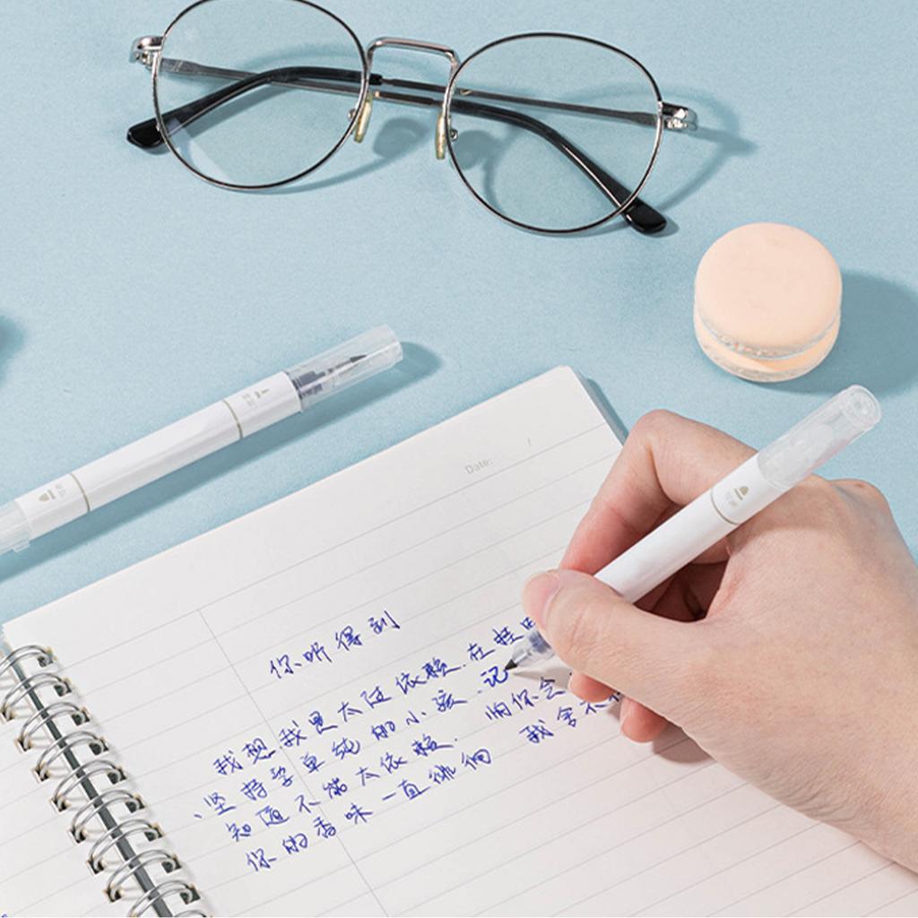 Erasable Re Write Gel Pen Double Headed Large Capacity Ink Erasable Gel Pens Blue Ink for Student