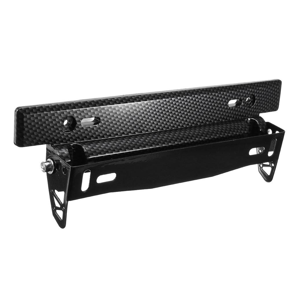 Buy Adjustable Universal Carbon Fiber Racing Car Number License Plate