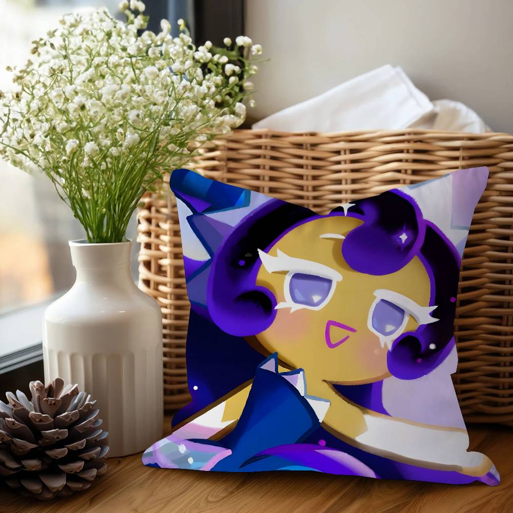 Game C-Cookie R-Run Pillow Cushion Cover Pillowcase Living Room Sofa Home Decor Customized