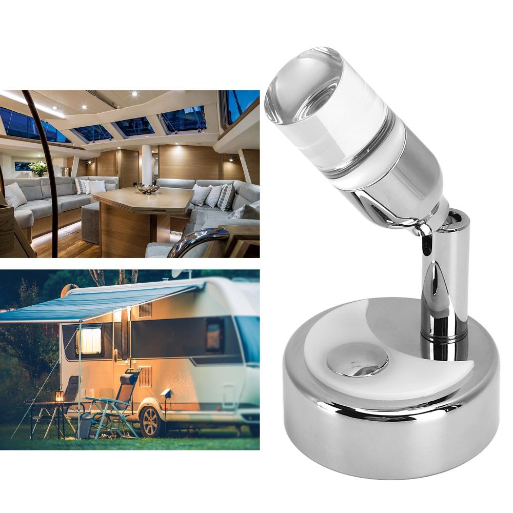 Touch Switch RV Reading Light Warm White 3000K LED Reading Light Bedside Reading Light For RV