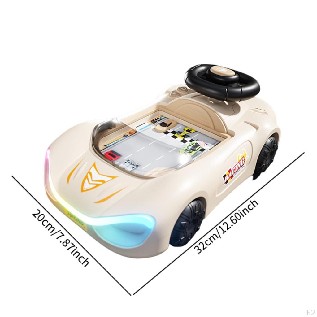 Adventure Car Steering Wheel Toy Pretend Play Driving Educational Simulated Game for