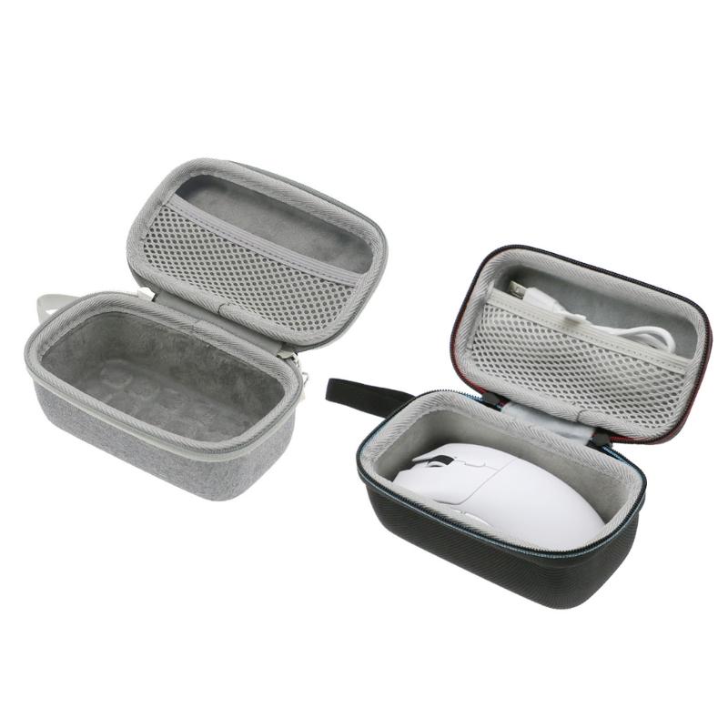 Ergonomiczna torba na mysz  dla myszy Attack Shark R1 Ochronna osłona z paskiem do noszenia Siatkowa kieszeń Dla entuzjastów gier