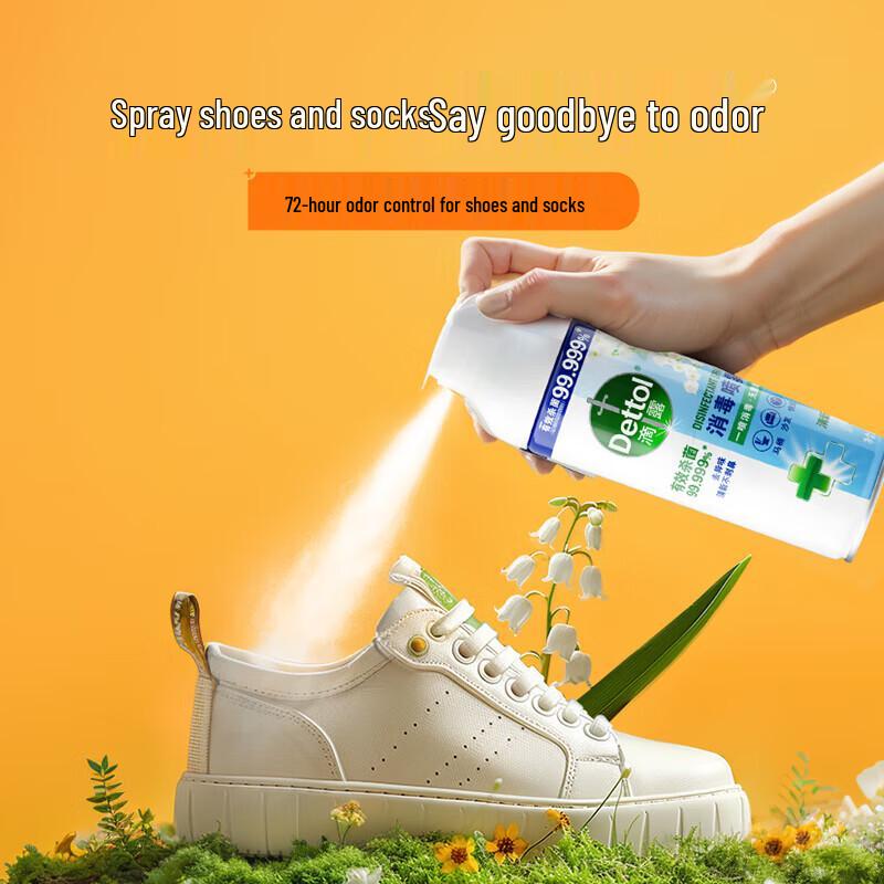 Dettol Disinfectant Spray, Fresh Lily of the Valley Scent