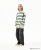 MAHAGRID Hairy Stripe Knit Sweater Ivory(Mg2Ffmk600A)