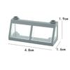 Train Windshield for Bricks Parts 5PCS Building Blocks 13760 + 13569 2X6X2 Frame DIY Educational Construction Christmas Gift Toy