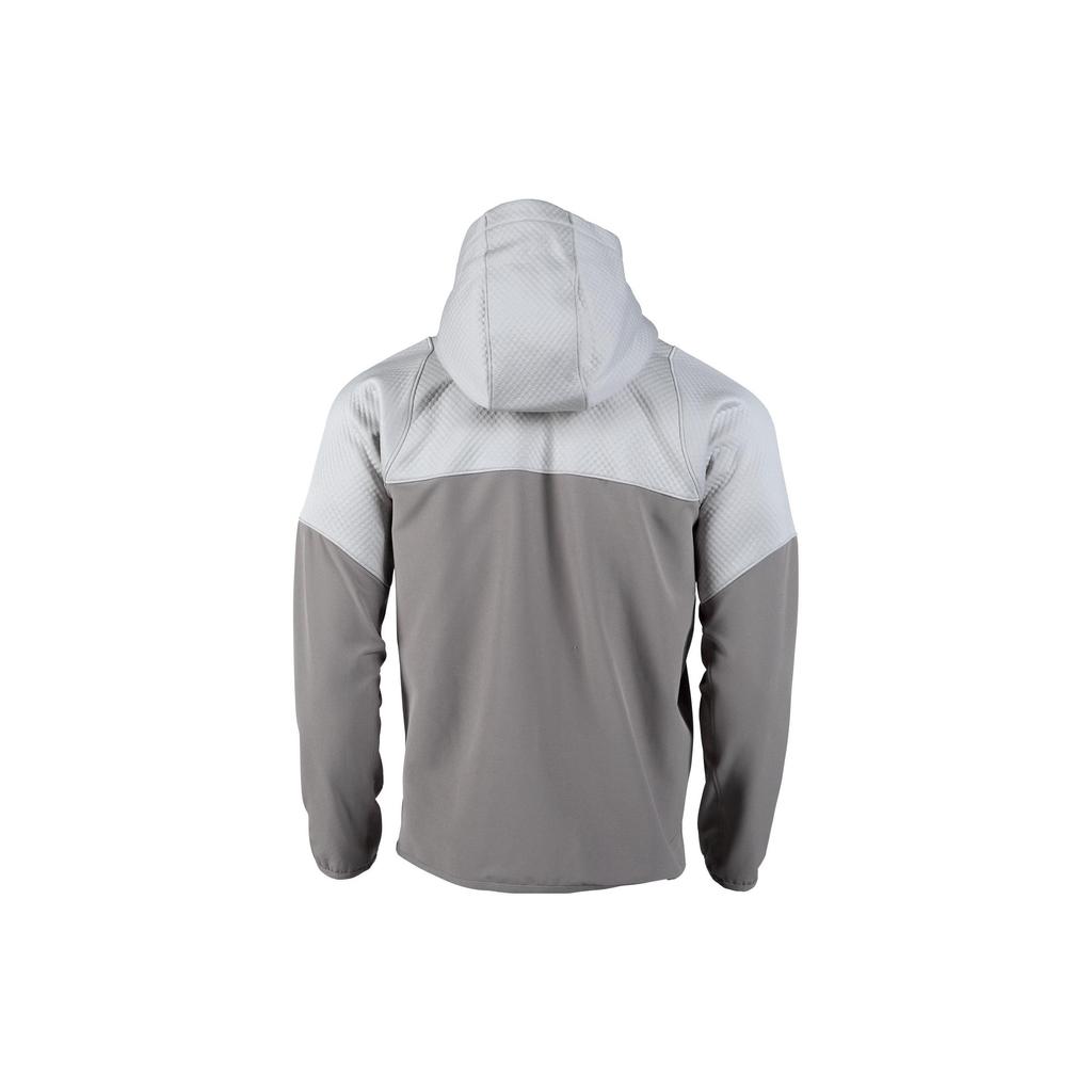Under Armour Color Block Logo Print Hooded Jacket Men Jackets Gray 1374630-592