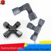 High-Pressure Carbon Steel T-Shaped Hydraulic Pipe Fittings (8-20mm)