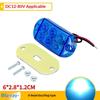 1 Set 12-80V Trailer Car Truck Signal Lamp Indicator Light 6Leds High-Brightness Waterproof Strobe Light Led Flash Warning Light
