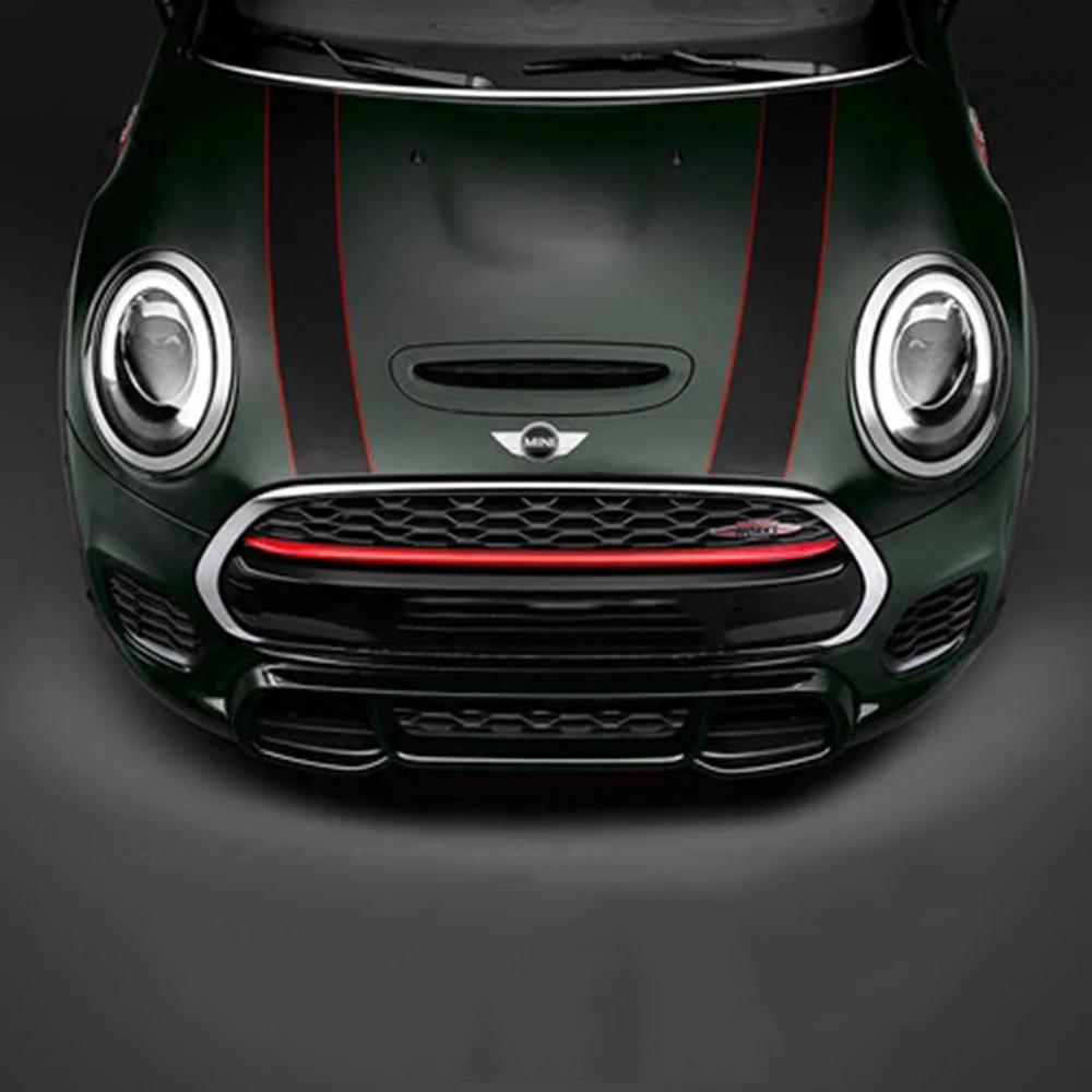 Autocollants et Décalcomanies Ligne de Rallye pour Capot Moteur de Voiture Style de Voiture Pour Mini Cooper S JCW One F54 F55 F56 F60 R55 R56 R60 R61 R50 R52 R53