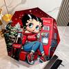Christmas Gift Halloween Theme Bear Truck Coca Cola umbrella is suitable for all seasons, including home travel and outdoor activities Y3