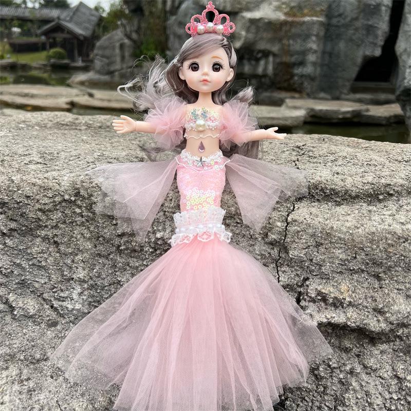 9" Mermaid Princess Doll - Children's Playhouse Gift Toy