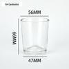 Creative Transparent Glass Candle Holder