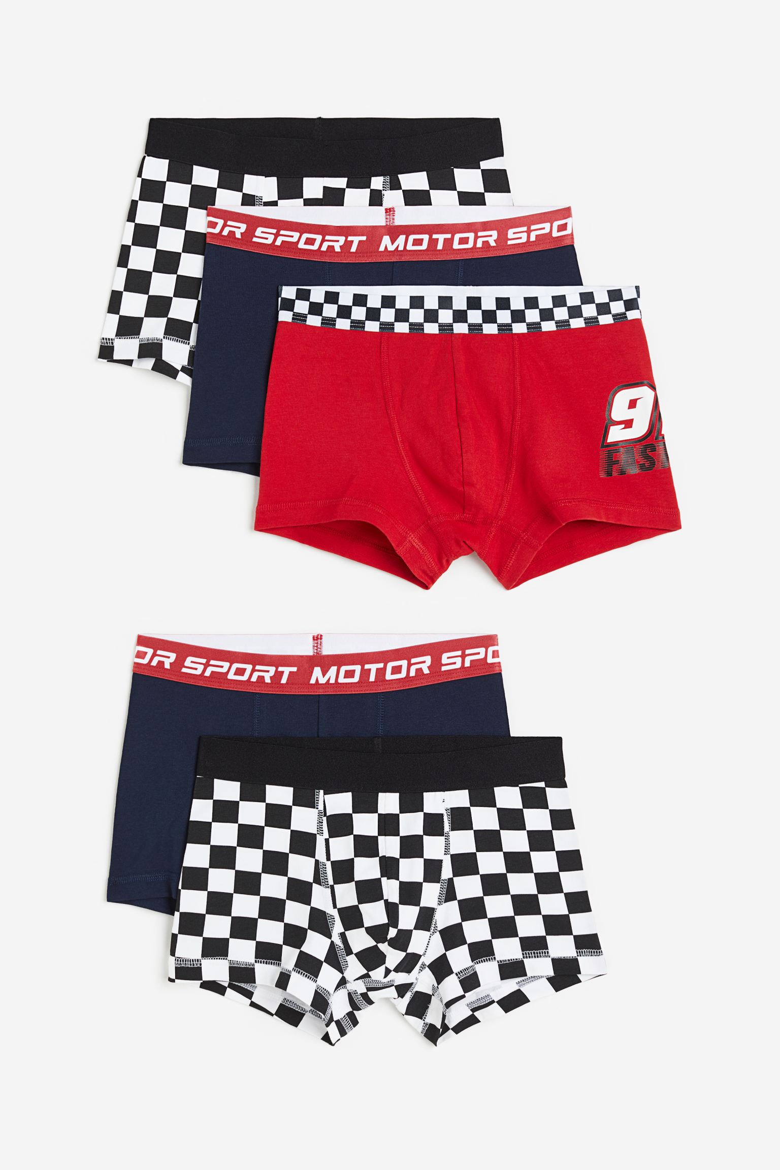 

5 пар боксеров