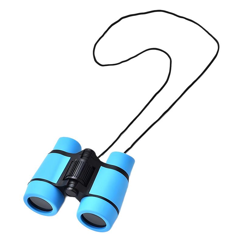 Kids Binoculars 4X30 Magnification Children's Toy Telescope Portable Foldable Outdoor Observing Telescope for Ages 3-12
