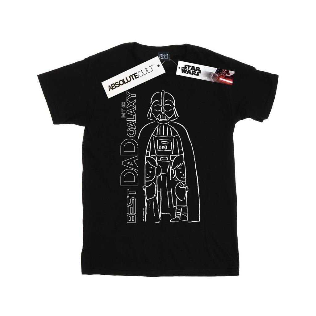 Star Wars Mens Best Dad In The Galaxy T-Shirt