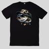 T-Shirt Aquarell Lustiges Bassangeln