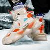 Men's Winter Boots Warm Waterproof N-Slip Plush Sneakers Shoes - Winter Slippers Male Tenis Boots