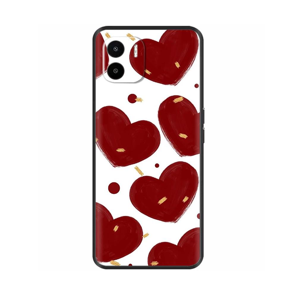Für Redmi A1 Hülle Für Redmi A2 Niedliche Cartoon Weiche Silikonhülle Für Redmi A2+ Plus Hülle Für Xiaomi RedmiA1 Plus Schutz Coque