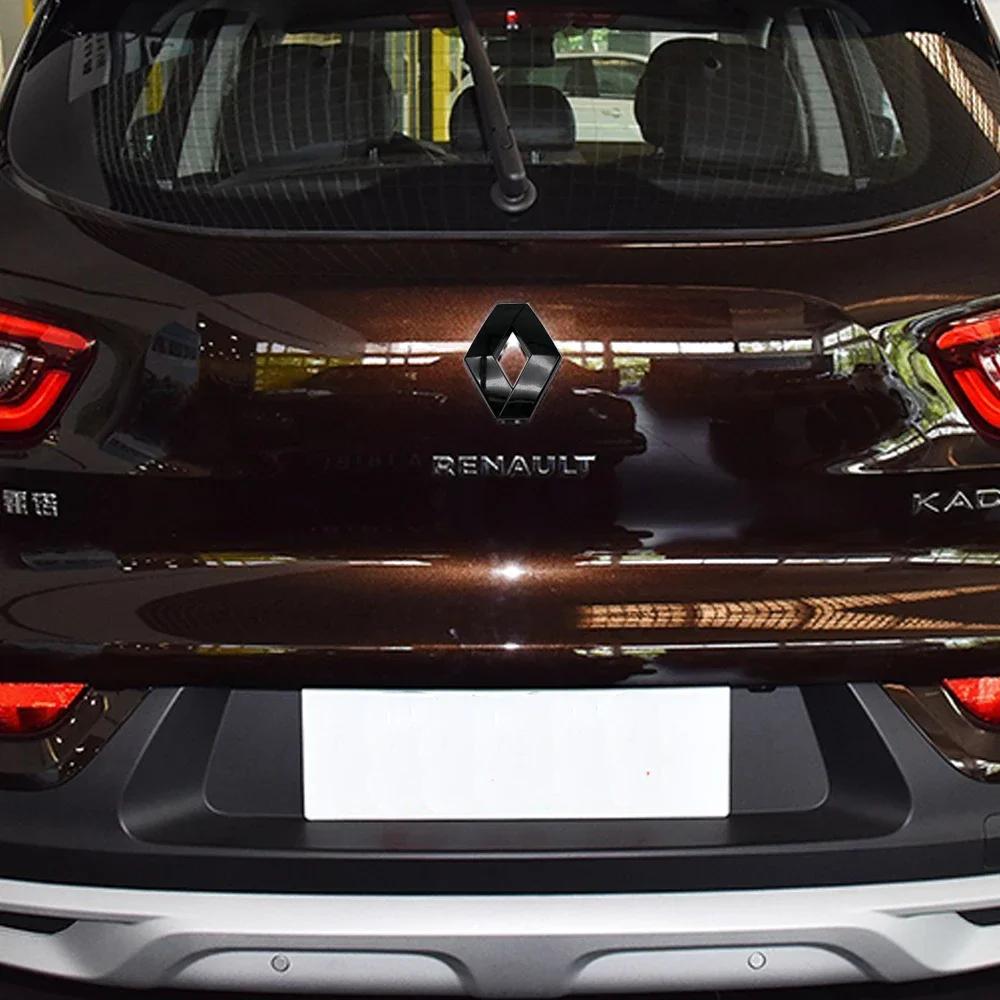 Hub Caps For Renault Megane Clio Kadjar Arkana Captur Twingo Talisman RS Car Hood Front Grill Rear Trunk Badge Emblem Stickers A