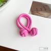 New Women Coffee Color Chinese Knot Hairband Hair Accessories Ponytail Elastic Hair Ties for Girls Hair Rope