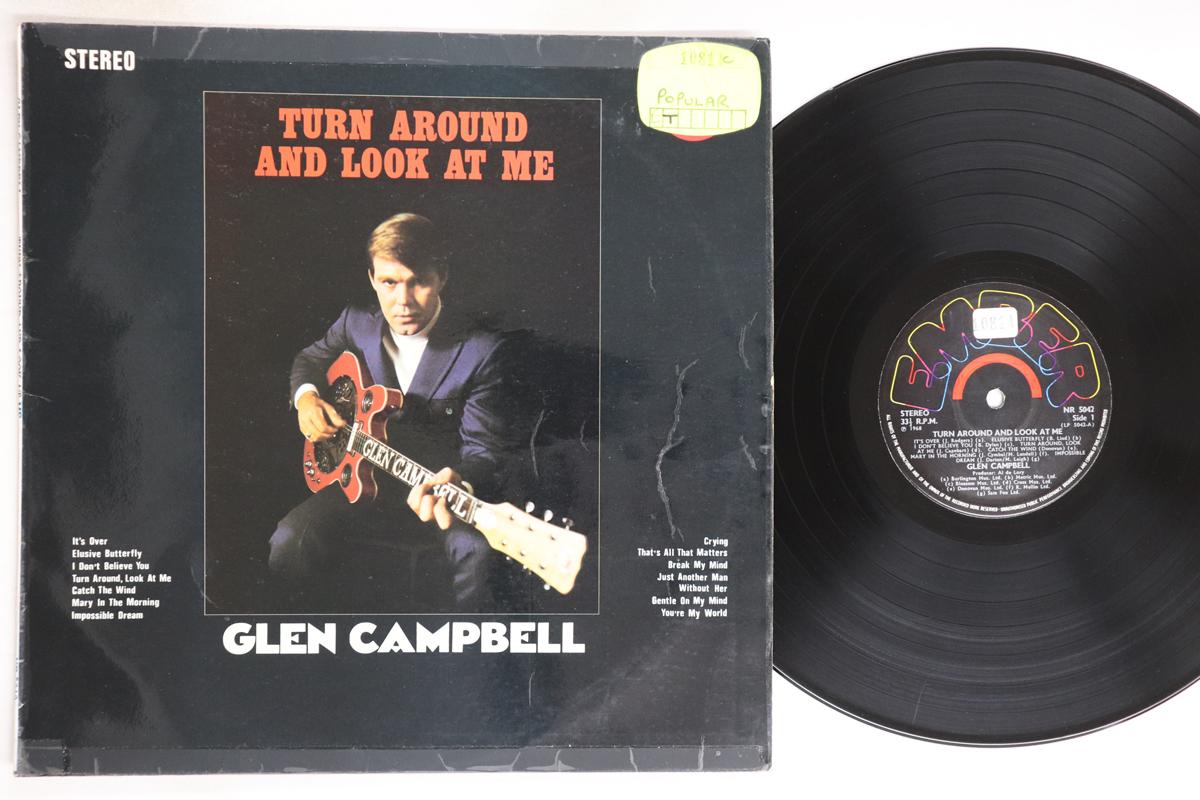 

LP Record GLEN CAMPBELL - Turn Around And Look At Me NR5042 EMBER UK Rock Used