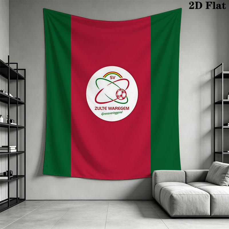 SV Zulte Waregem Wall Hanging Printed Fabric Blanket Decorative Tapestries for Bedroom Living Room Home Decor