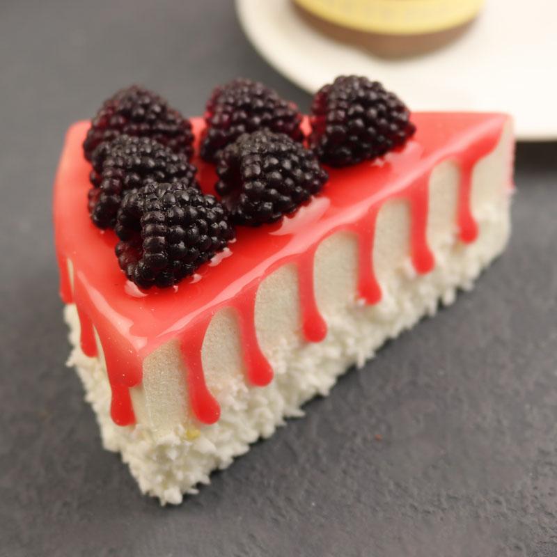 Simulation Fruit Cake Dessert Artificial Cakes Bread Model Fake Food Decoration Photography Props Shop Display Table Ornaments