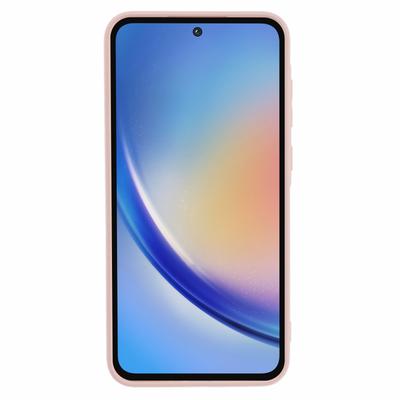Pentru Samsung Galaxy A35 5G Husă Carcasă Telefon din TPU Cauciucat cu Căptușeală Moale din Fibră