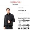 Men's Woolen Stand-Up Collar Casual Jacket - Autumn/Winter 2025