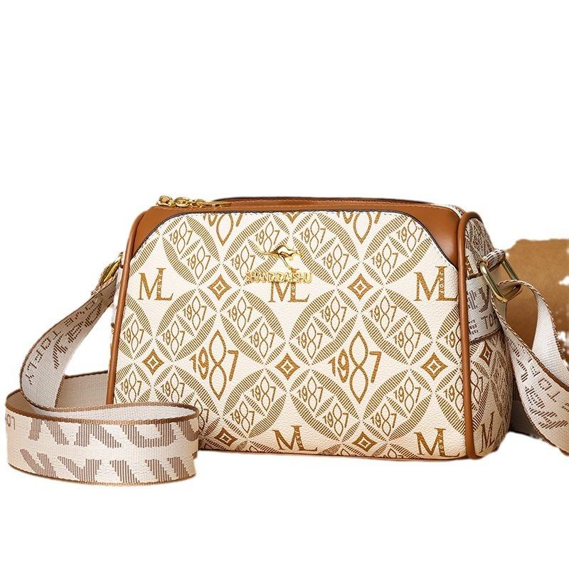 Bag Women's Bag New Shoulder Messenger Bag Fashionable Mother Large Capacity Pillow Bag