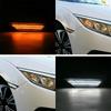 NSLUMO Led Side Marker Lights for Honda Civic 2016 2017 2018 2019 2020 2021 Sedan Coupe Hatchback Led Switchback Amber Side Marker Turn Signals White