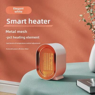 Calentador Eléctrico Inteligente Compacto Portátil Tipo Q para Habitaciones de Dormitorio, Bajo Consumo para Uso Doméstico