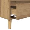 TV Stand Artisan Oak 100 x 34.5 x 44.5 cm Particleboard