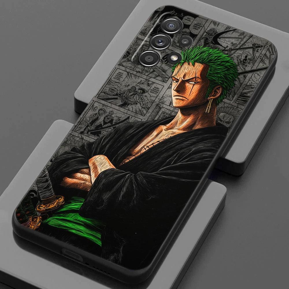 Ones Pieces Luffy Zoro Fashion Phone Cover For Samsung Galaxy A56 A57 5G A37 A55 A36 A26 A17 A07 A35 A34 A53 A54 A52 A73 72 Case