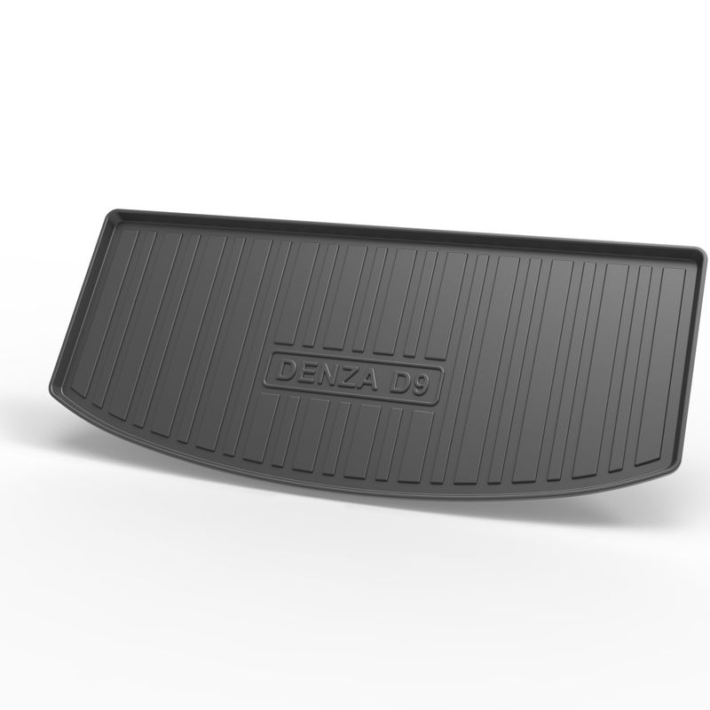 Suitable for 2024-2025 Denza D9 Waterproof Tpe Eco-Friendly Wear-Resistant Odorless Car-Specific Floor Mats Modification Accessories 24-25 Denza D9 [Trunk Mat]
