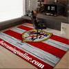1PC Rug Rayo Team Crest Carpet, Chair Rug,Area Rug for Office Bedroom Living Rooms Bedroom, Doormat Decor Christmas Fan Gifts