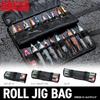 DRESS Rullväska för jiggar, Rymmer 8 36cm jiggar, Rullas ihop kompakt, Organiserar och bär, Perfekt för båtfiske, Tvättbar, PVC, Väska för jiggingutrustning
