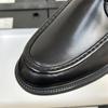 Round Head Leather Shoes Men'S Business Dress Leather Breathable Suit Work Shoes Groom Wedding Men'S Shoes Men'S Leather Shoes High-End