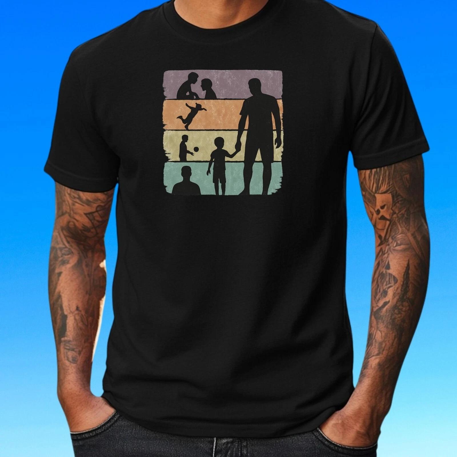 T-Shirt Herren Papa Vater Vatertag Geschenk Motiv Baumwolle Größe S bis 5XL XXXXL