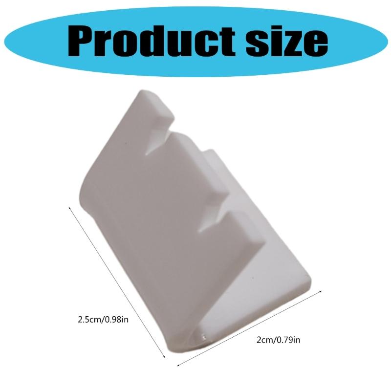 20 Pieces Earring Holder Stand Acrylic Rack for Jewelry Display and Organization Ear Accessories Storage Organizers