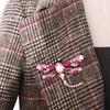 Sense Sweater Coat Collar Pin Korean Style Badge Women Brooch Dragonfly Brooch Clothes Accessories