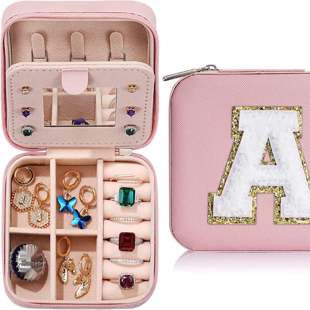 Portable Jewelry Box for Rings, Earrings, and Necklaces - Creative Travel Storage Solution