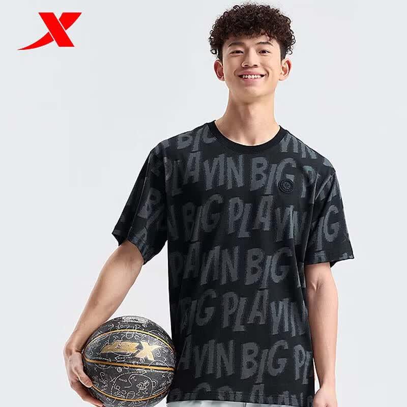XTEP Men s Short Sleeve Knit Shirt XL