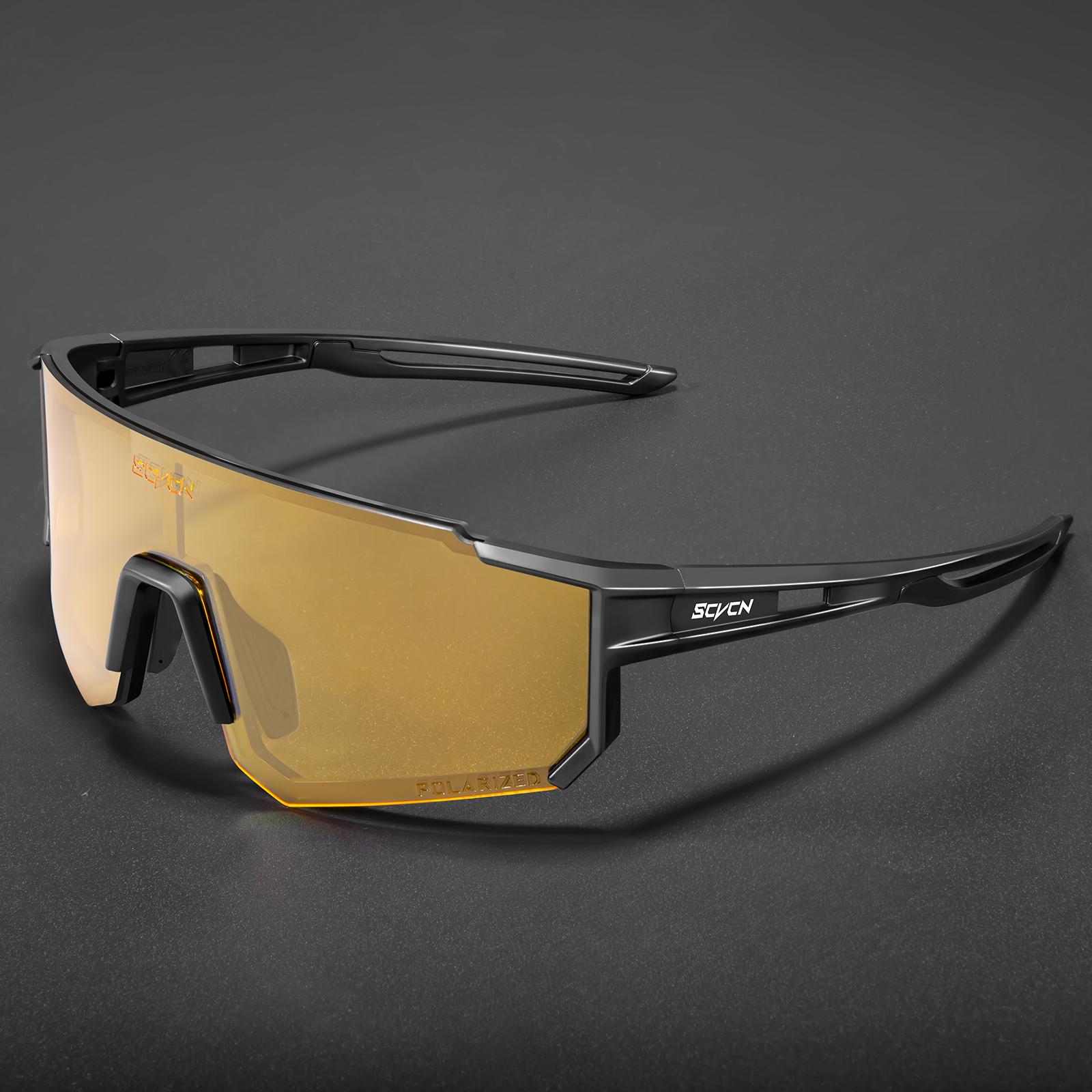

SCVCN Hiking Eyewear New Men Bicycle Sunglasses Women Outdoor Cycling Glasses MTB Driving Bike Sports Running UV400 Goggles
