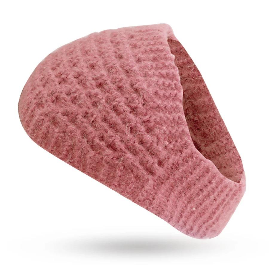 Winter Warm Knitted Headband Windproof Wool Knitting Warm Hair Band Cold Autumn Cover Ears Thermal Headwear Hair Accessories