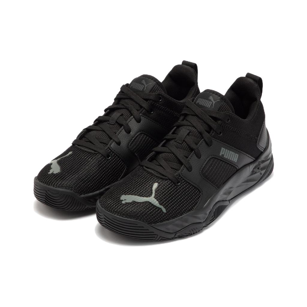Puma Rebound Future Cage Stoff Leder Synthetikleder Sport Komfort Low Top Lifestyle Freizeitschuhe Unisex Freizeitschuhe Schwarz 383856-01