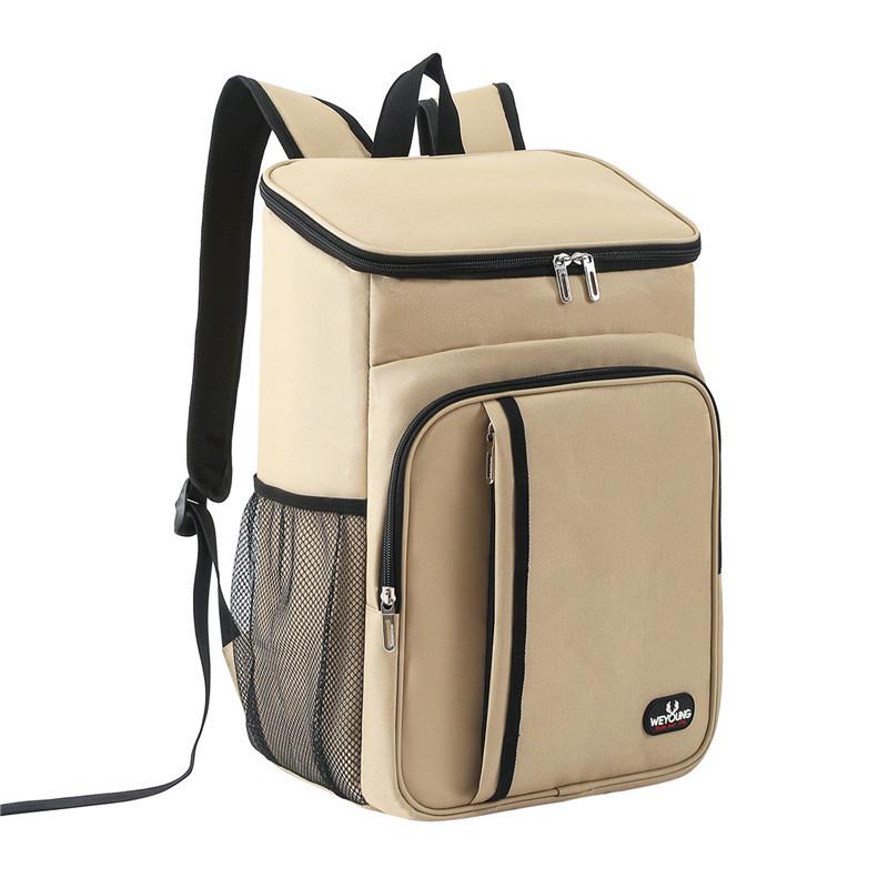 Dual Shoulder Insulated Picnic Backpack - Leak-proof & Multifunctional